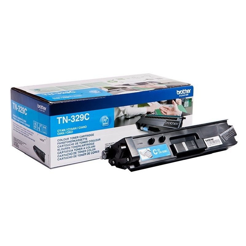 Brother TN-329C, toner cyan, 6 000 str.