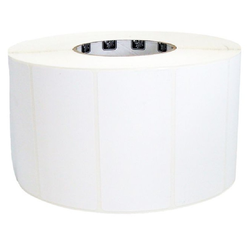 Zebra Label, 2.36 X 0.98IN (60 X 25MM) Printable White PET, High Performance Acrylic Adhesive, 3IN (76MM) Core, 869MHZ
