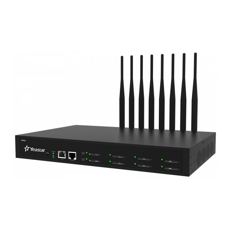 Yeastar NeoGate TG800 IP GSM Brána, 8xGSM port, 1xLAN