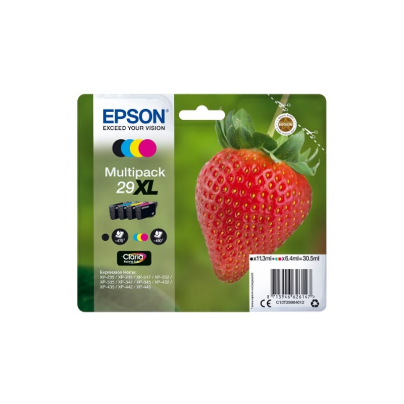 EPSON Multipack 4-colours "Jahoda" 29XL Claria Home Ink