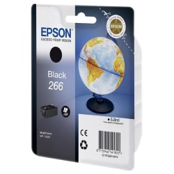 EPSON ink čer Singlepack "Globus" Black 266 ink cartridge 5,8 ml