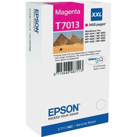 EPSON Ink bar WorkForce-4000/4500 - Magenta XXL - BAR 3400str.