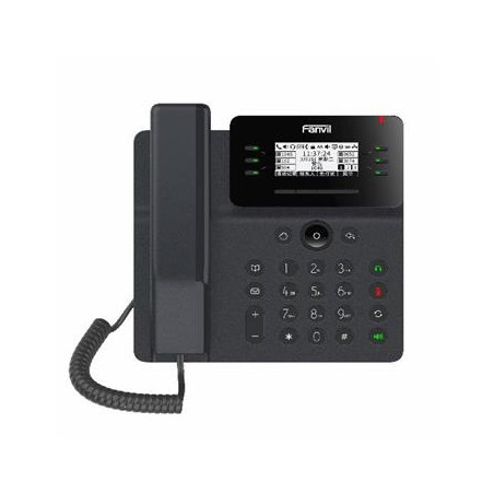 Fanvil V62 SIP telefon, 2,7"podsv.disp., 6SIP, 15DSS tl., USB, dual Gbit, PoE
