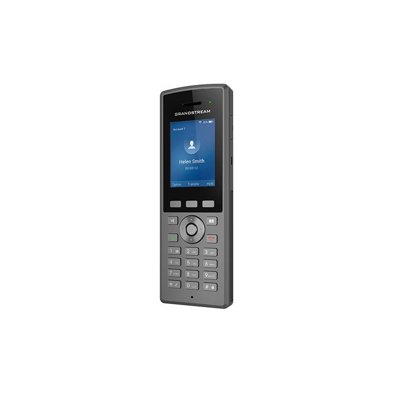 Grandstream WP825 SIP WiFi telefon, odolná IP67, 2,4 bar. displ., 2SIP úč., BT, Micro USB, Handover