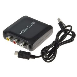 Převodník HDMI na kompozitní signál a stereo zvuk