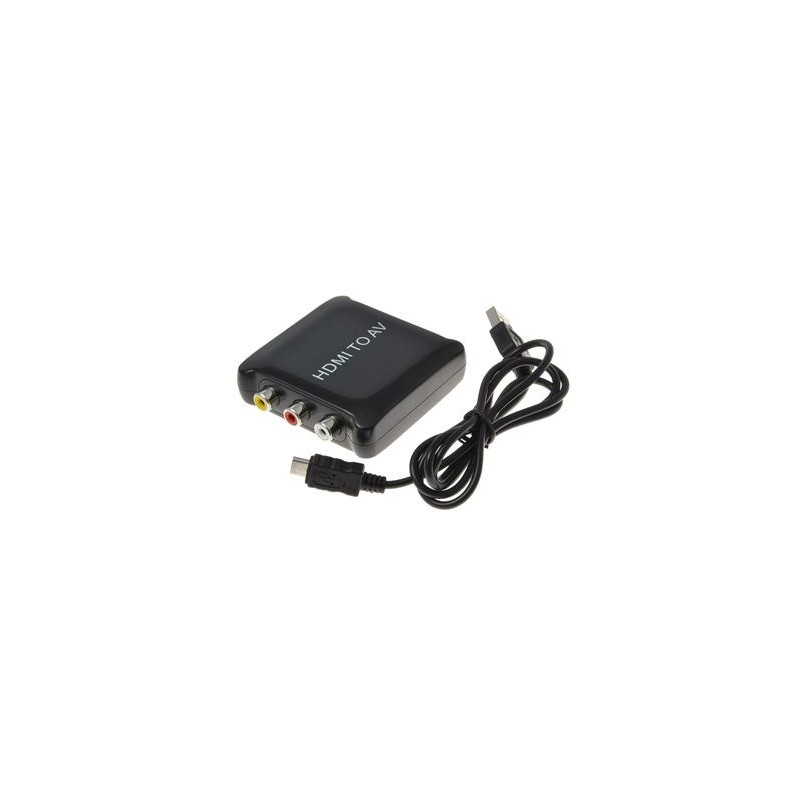 Převodník HDMI na kompozitní signál a stereo zvuk