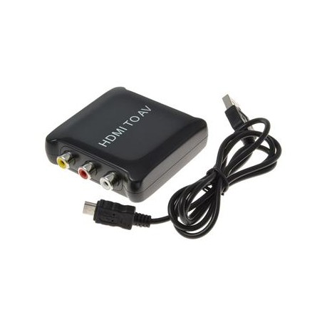 Převodník HDMI na kompozitní signál a stereo zvuk