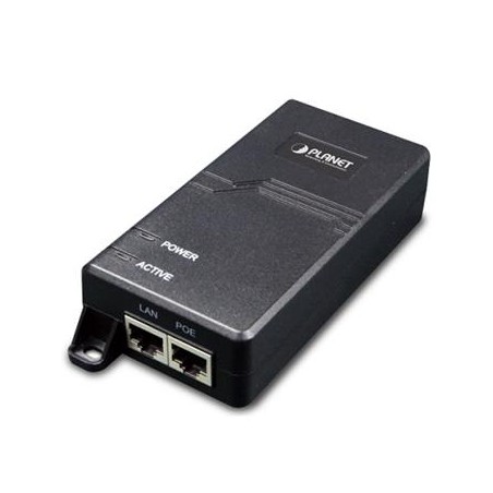 MaxLink PI30 aktivní PoE injektor, 802.3af/at, 30W (PoE+), napájecí kabel