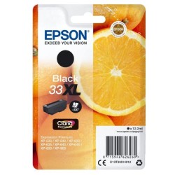 EPSON ink čer Singlepack "Pomeranč" Black 33XL Claria Premium Ink