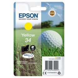 EPSON ink bar Singlepack "Golf" Yellow 34 DURABrite Ultra Ink 4,2 ml, BAR 300 stran