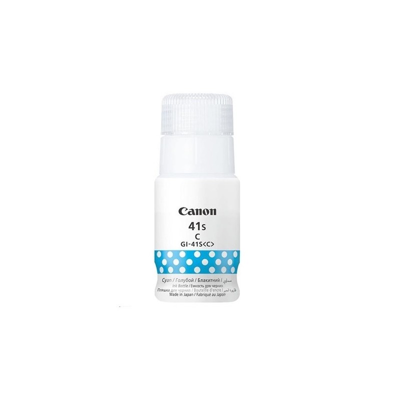 Canon Cartridge GI-41S C azurová pro PIXMA G3420/G3430/G3460/G3470/G3480/G4470 (4 400 str.)