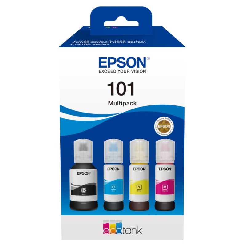 EPSON ink 101 EcoTank 4-colour Multipack