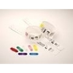 Wristband clips GREEN 275/pack