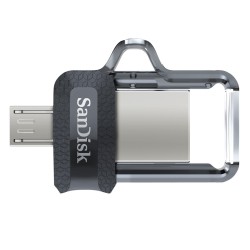 SanDisk Flash Disk 64GB Ultra, Dual USB Drive m3.0, OTG