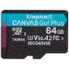 Kingston Canvas Go Plus A2/Micro SDXC/64GB/UHS-I U3 / Class 10