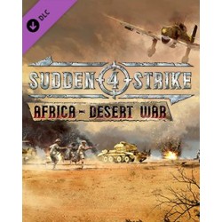 Sudden Strike 4 Africa Desert War – herní rozšíření pro PC (elektronická licence)