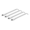 Belkin USB-C TO USB-C Braided PVC/White 2M Twin Pack