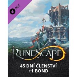 Runescape 45 dní + 1 bond – herní rozšíření pro PC (elektronická licence)