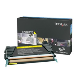 Lexmark Toner Cartridge Yel 10K/F/ C/X736 X738