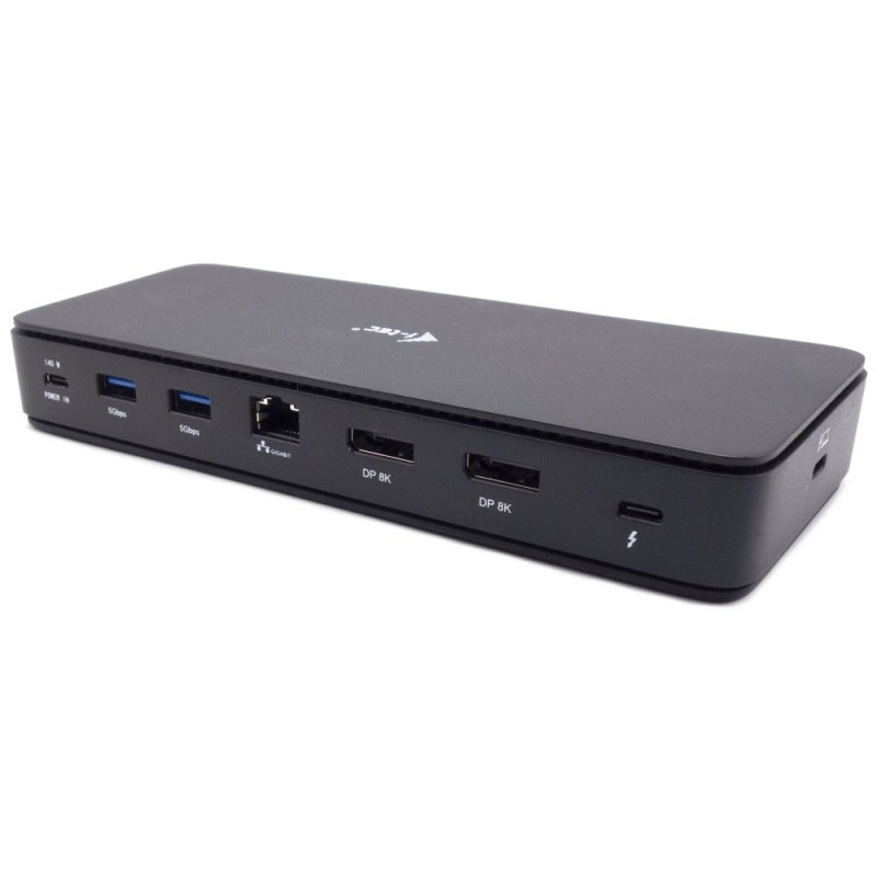 i-tec Thunderbolt4 2x Display Docking Station Gen3, 7x USB, 2.5 GLAN, PowerDelivery 92 W