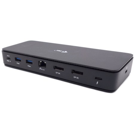 i-tec Thunderbolt4 2x Display Docking Station Gen3, 7x USB, 2.5 GLAN, PowerDelivery 92 W