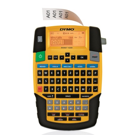 Dymo RHINO 4200 - Industrial/Label Maker With QWERTY Keyboard