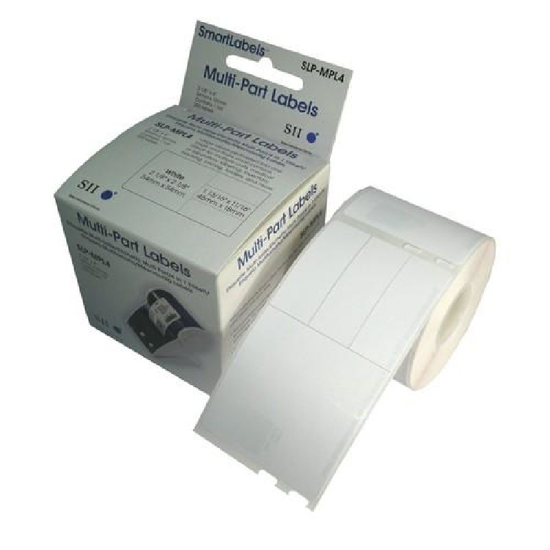 Seiko Instruments SLP-MPL4 Multi Part Label/220 LAB/Roll 1 Roll/Box