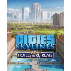 Cities Skylines Hotels & Retreats – herní rozšíření pro PC (elektronická licence)