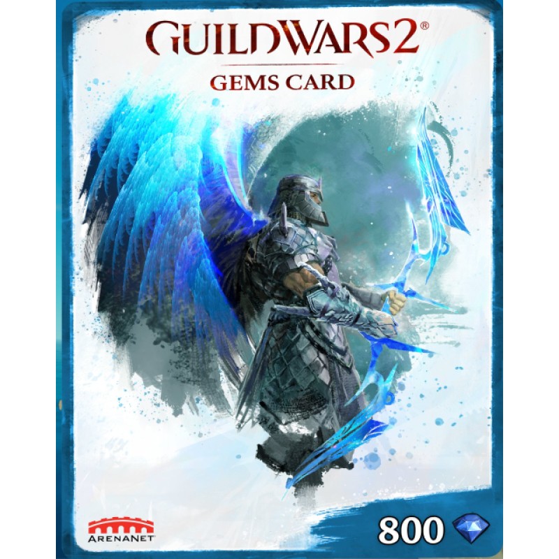 ESD Guild Wars 2 800 Gem Card