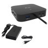 i-tec USB-C Dual Display Docking Station, Power Delivery 100W + Universal Charger 112W