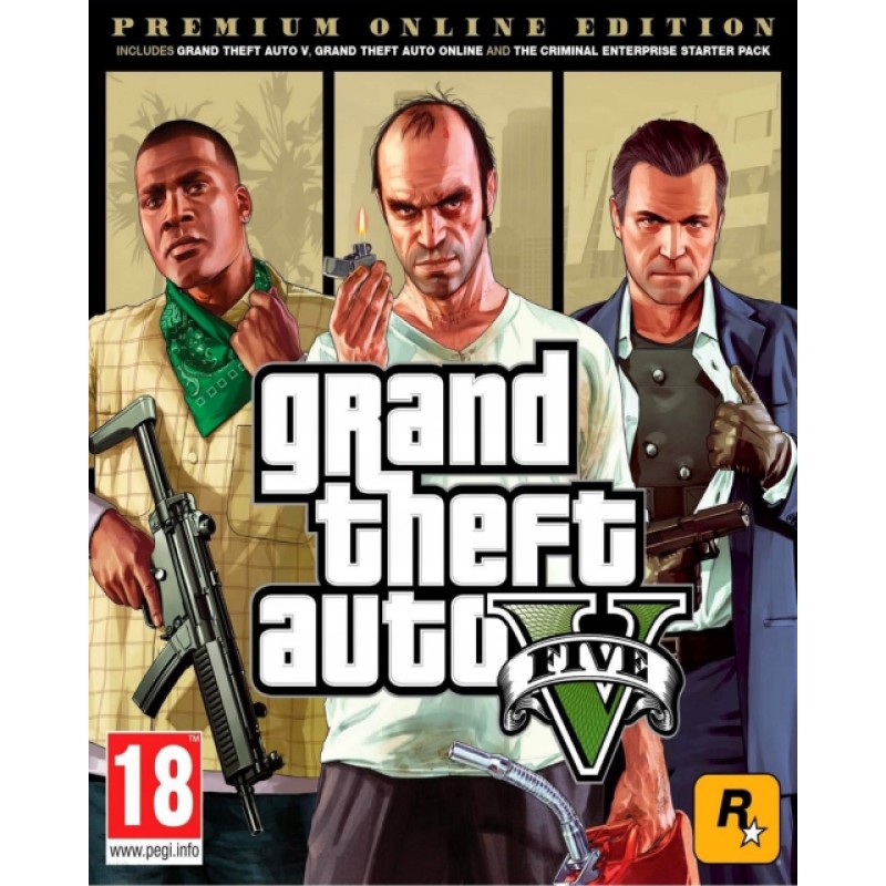 Grand Theft Auto V Premium Online Edition, GTA – hra pro Xbox (elektronická licence)