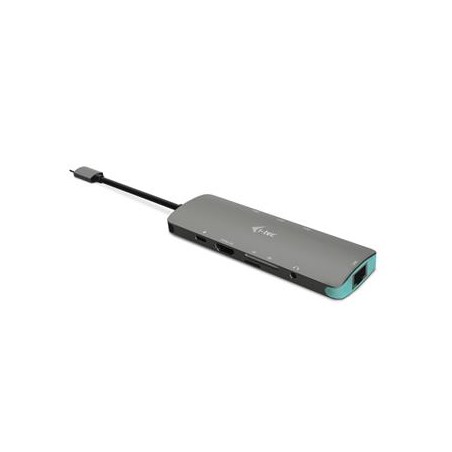 i-tec USB-C Metal Nano Docking Station 4K HDMI LAN + Power Delivery 100 W