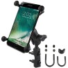 RAM® X-Grip® Large Phone Mount with Brake/Clutch Reservoir Base RAMB174AUN10U