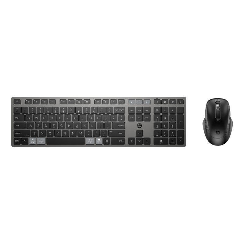 HP 720 Rechargeable wireless keyboard mouse - set dobíjecí bezdrátové myši a klávesnice
