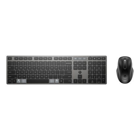 HP 720 Rechargeable wireless keyboard mouse - set dobíjecí bezdrátové myši a klávesnice