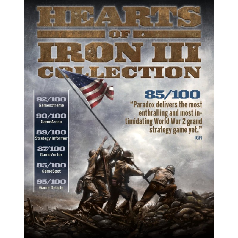 Hearts of Iron 3 Collection – hra pro PC (elektronická licence)