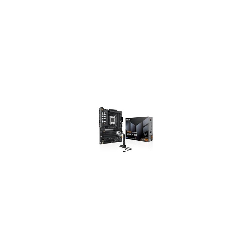 ASUS MB Sc AM5 TUF GAMING X870-PLUS WIFI, AMD X870, 4xDDR5, 1xHDMI, 2xUSB4, WiFi