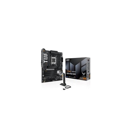 ASUS MB Sc AM5 TUF GAMING X870-PLUS WIFI, AMD X870, 4xDDR5, 1xHDMI, 2xUSB4, WiFi