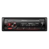 Pioneer MVH-S320BT autorádio s USB a Bluetooth červené