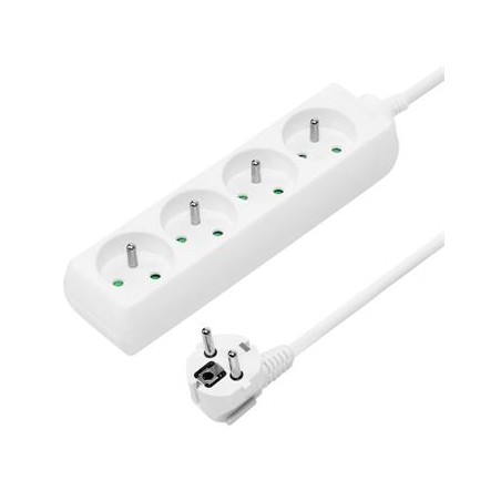 Prodlužovací přívod 230V, 5m, 4 zásuvky