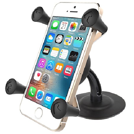 RAM® X-Grip® Phone Holder with Lil Buddy™ Adhesive Dash Mount