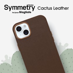 Otterbox OB Symmetry Cactus Leather/Apple iPhone 15 Plus Adobe Brown