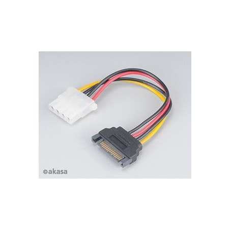 Adaptér SATA na 4pin Molex - 15 cm 2 ks