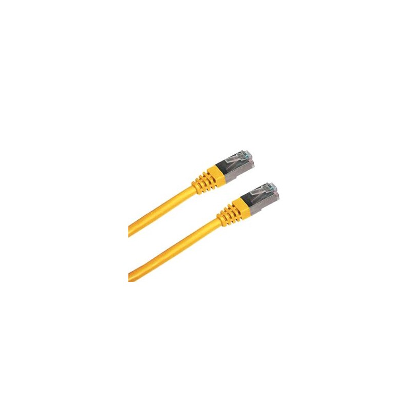 Patch cord FTP cat5e 2M žlutý