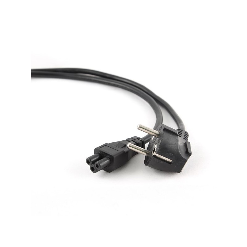 GEMBIRD Kabel napájecí 230V pro NTB 1,8m (3pin, Schuko, trojlístek)