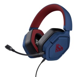 TRUST sluchátka GXT 492SM CARUS Superman, PS5 Gaming Headset, modrá