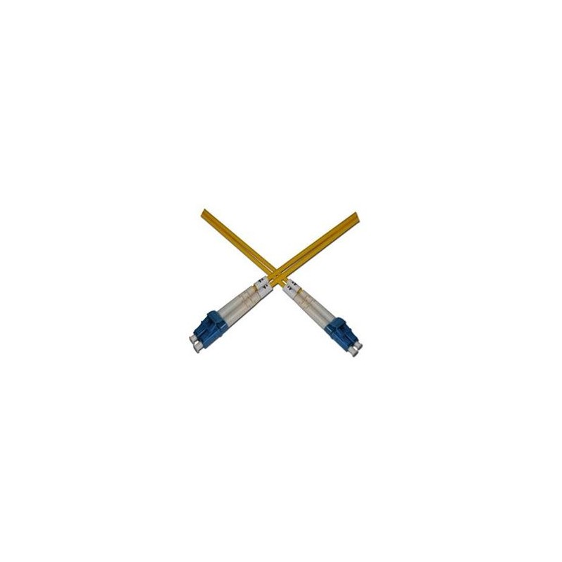 Optický patchkabel duplexní, LC-LC 9/125um SM, 20m, OS2