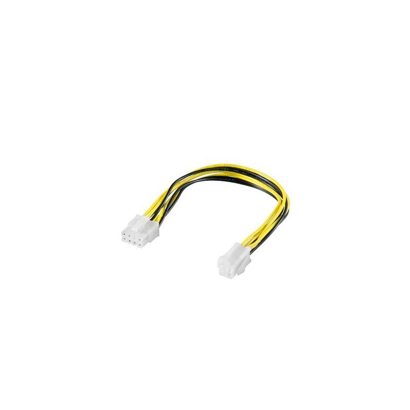 PREMIUMCORD Redukce napájení 8 pin/Female zdroj na P4 4pin/Male