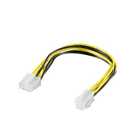 PREMIUMCORD Redukce napájení 8 pin/Female zdroj na P4 4pin/Male