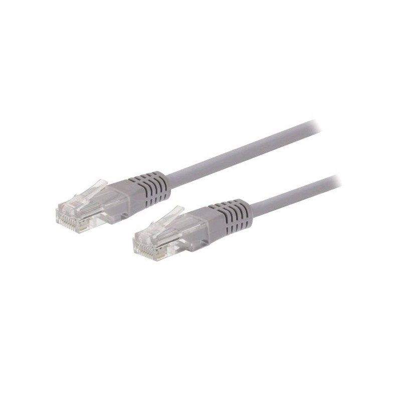 C-TECH kabel patchcord Cat5e, UTP, šedý, 20m